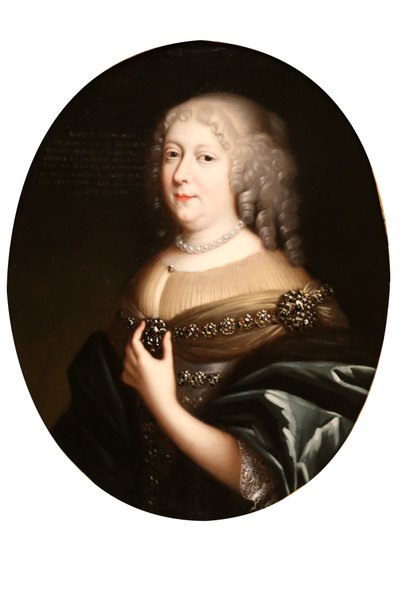 Retrato de mujer de After Nicolas Mignard